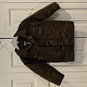 Kenneth Cole Reaction dark olive green coat size 3t